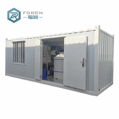 Kev xa khoom hloov tshiab|FOREN Containerized Seawater Desalination Equipment tau ua tiav commiss...
